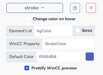 stroke connection options